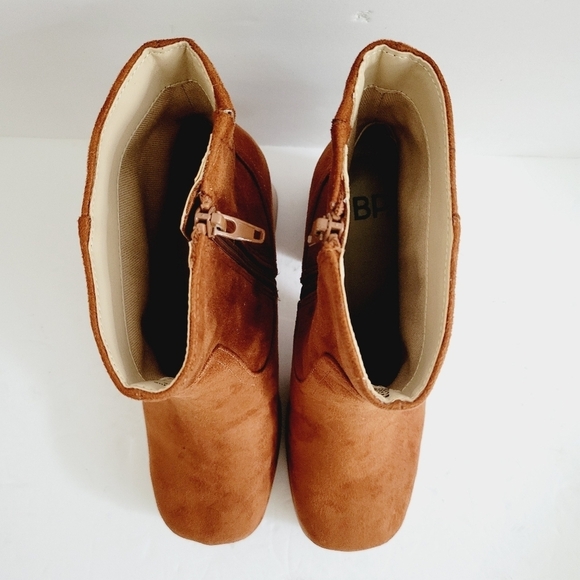 New BP Keyla Platform Bootie in Tan Chestnut, Size 7 - Picture 4 of 8
